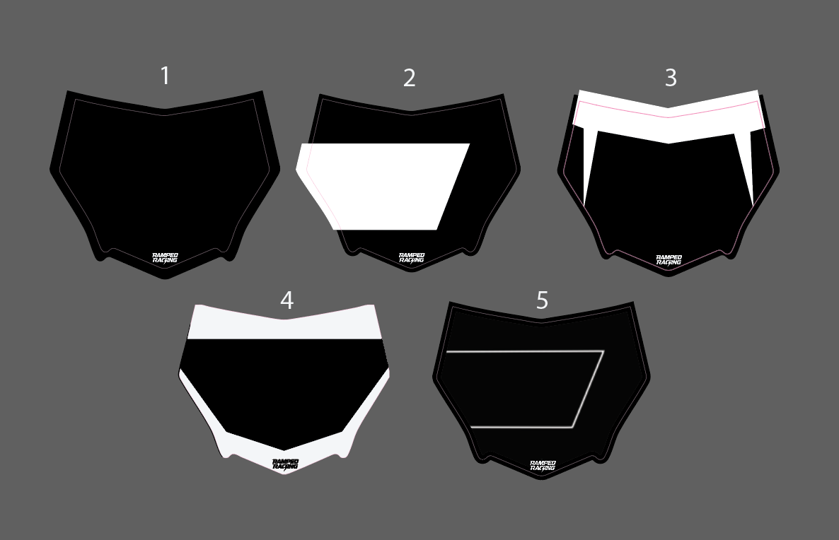 Motocutz Front Plate Decal